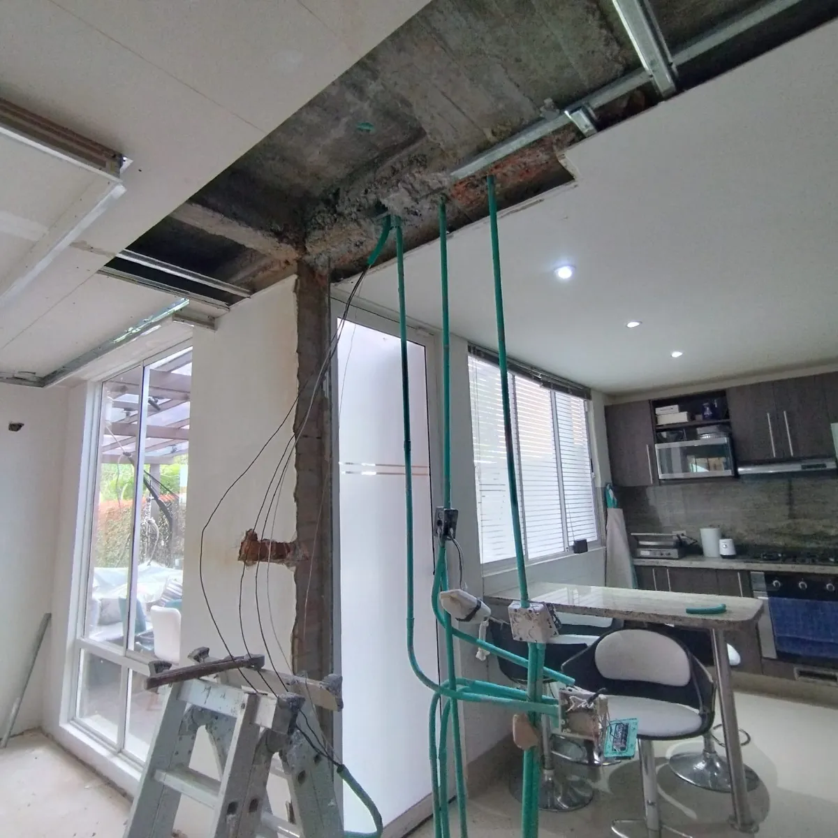 Instalación puntos eléctricos hidráulicos